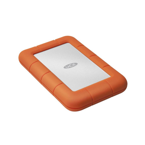 LaCie Rugged Mini zewnętrzny dysk twarde 1 TB 5400 RPM 2.5" Micro-USB B 3.2 Gen 1 (3.1 Gen 1) Pomarańczowy, Srebrny-1375