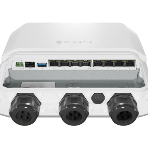 Mikrotik RB5009UPr+S+OUT ruter 2.5 Gigabit Ethernet, Gigabit Ethernet Biały-13759277