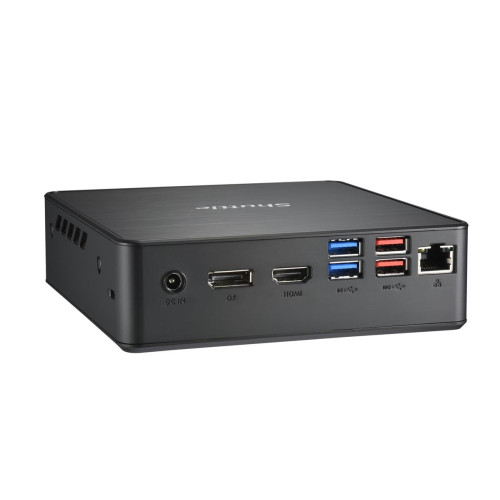 Shuttle NC40U5 komputer typu barebone 0.84L sized PC Czarny i5-1235U Intel SoC-13762232
