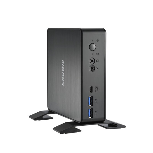 Shuttle NC40U5 komputer typu barebone 0.84L sized PC Czarny i5-1235U Intel SoC-13762234