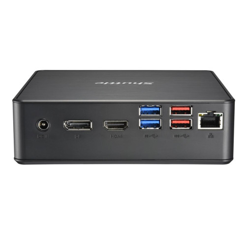 Shuttle NC40U5 komputer typu barebone 0.84L sized PC Czarny i5-1235U Intel SoC-13762237