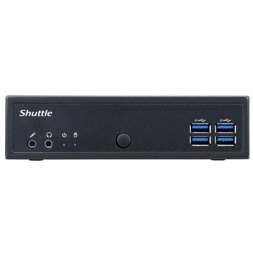 Shuttle DL30N komputer typu barebone Wielkość PC 1.35L Czarny N100-13762253