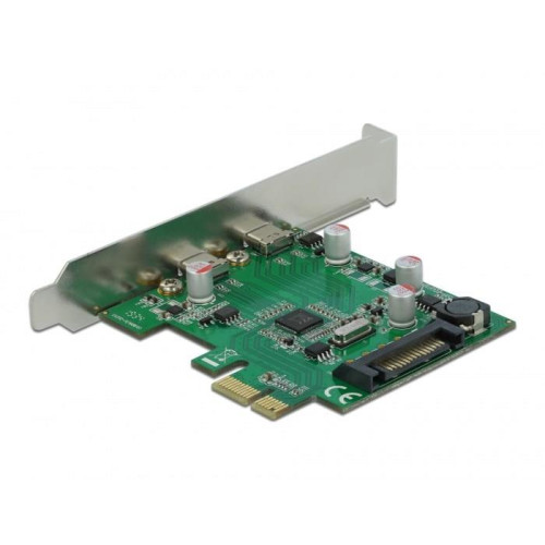 Delock PCI Express x1 Card to 2 x external USB-13762667