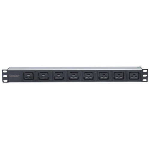 Intellinet 163613 rozdzielacz zasilania PDU 8 x gniazdo sieciowe 1U Czarny, Srebrny-13763928