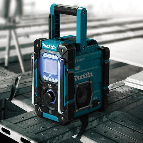 Makita DMR301 radio Przenośny Cyfrowy Czarny, Morski-13771093