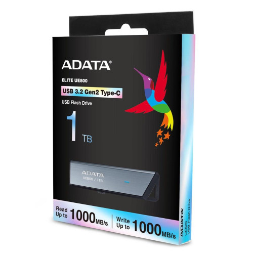 ADATA UE800 pamięć USB 1 TB USB Type-C 3.2 Gen 2 (3.1 Gen 2) Srebrny-13774823