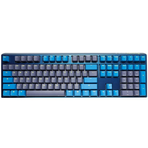 Klawiatura gamingowa Ducky One 3 Daybreak RGB Gaming USB Niemiecki Czarny, Niebieski, Zielony-13775747