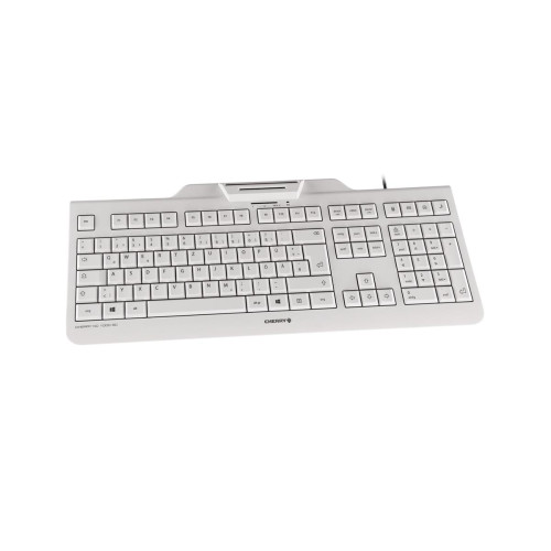 CHERRY KC 1000 SC klawiatura Biuro USB QWERTZ Niemiecki Szary-13775794