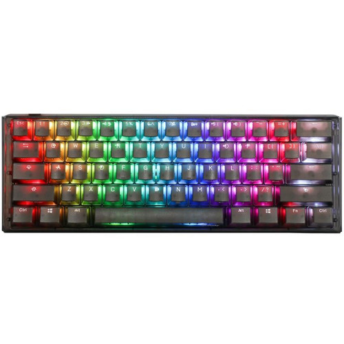 Ducky One 3 Aura Black Mini Klawiatura Gamingowa, RGB LED - MX-Red-13012882