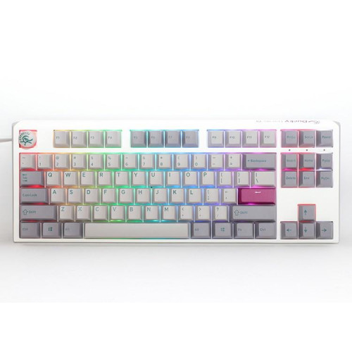 Ducky One 3 TKL klawiatura Gaming USB US English Srebrny-13776080