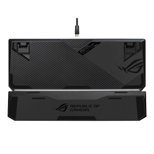 ASUS ROG Strix Scope NX TKL Deluxe klawiatura Gaming USB Niemiecki Czarny, Szary-13776101