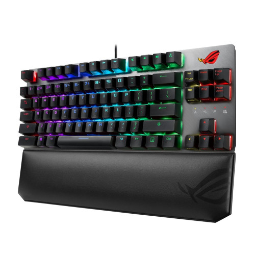 ASUS ROG Strix Scope NX TKL Deluxe klawiatura Gaming USB Niemiecki Czarny, Szary-13776106