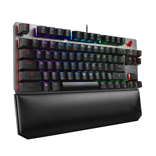 ASUS ROG Strix Scope NX TKL Deluxe klawiatura Gaming USB Niemiecki Czarny, Szary-13776107