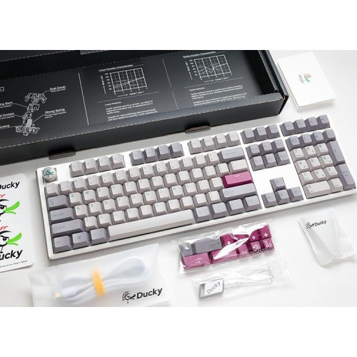 Ducky One 3 klawiatura Gaming USB Szary-13776359