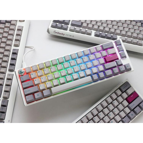 Ducky One 3 SF klawiatura Gaming USB QWERTY Angielski Szary-13776532