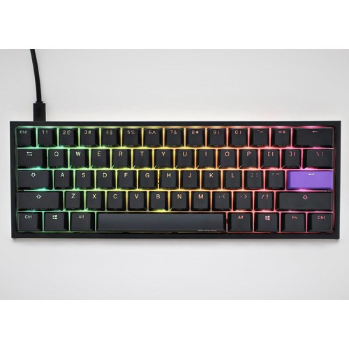 Mini klawiatura gamingowa Ducky One 2 Mini RGB Gaming USB Niemiecki Czarna-13776639