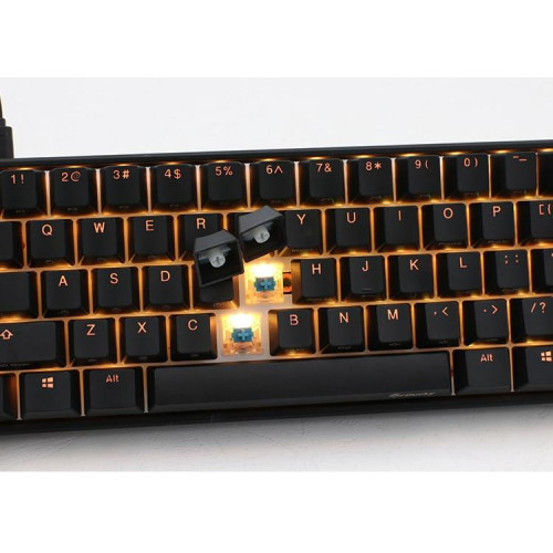 Ducky Mecha Mini klawiatura Gaming USB Niemiecki Czarny-13776702