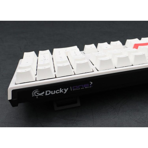 Ducky One 2 White Edition klawiatura Uniwersalne USB Niemiecki Biały-13776726