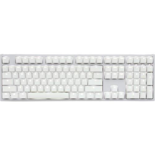Ducky One 2 White Edition klawiatura Uniwersalne USB Niemiecki Biały-13776736