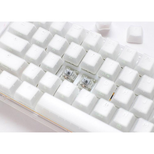 Ducky One 3 Aura White Mini klawiatura Gaming USB QWERTY Amerykański międzynarodowy Biały-13777501