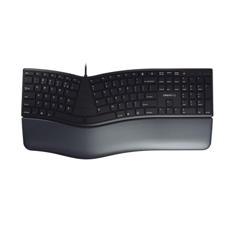 CHERRY KC 4500 ERGO klawiatura Uniwersalne USB QWERTY US English Czarny-13777748
