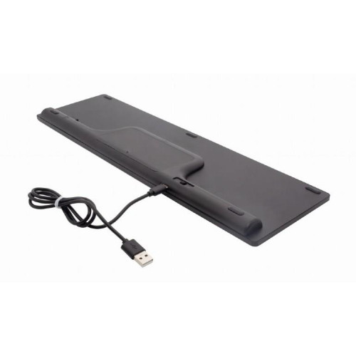 Gembird KBS-ECLIPSE-M500 klawiatura Dołączona myszka RF Wireless QWERTY US English Czarny-13777979