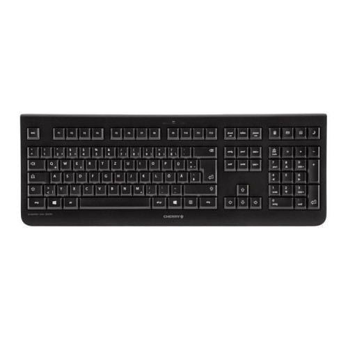 CHERRY DW 3000 klawiatura Dołączona myszka Uniwersalne RF Wireless AZERTY Francuski Czarny-13778024