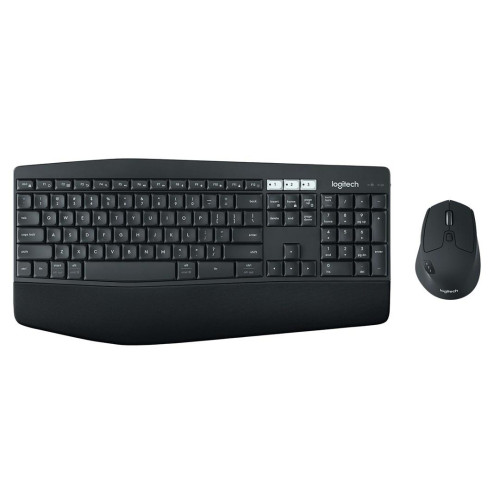 Logitech MK850 Performance klawiatura Dołączona myszka Uniwersalne RF Wireless + Bluetooth QWERTZ Niemiecki Czarny-137