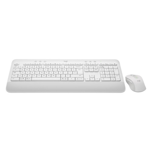 Logitech Signature MK650 Combo For Business klawiatura Dołączona myszka Biuro Bluetooth QWERTZ Niemiecki Biały-137780