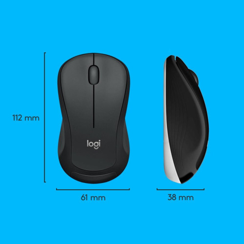 Logitech Advanced MK540 klawiatura Dołączona myszka Uniwersalne USB QWERTZ Swiss Czarny, Biały-13778120