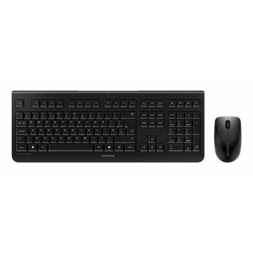 CHERRY DW 3000 klawiatura Dołączona myszka Dom/Biuro RF Wireless QWERTY British English Czarny-13778159