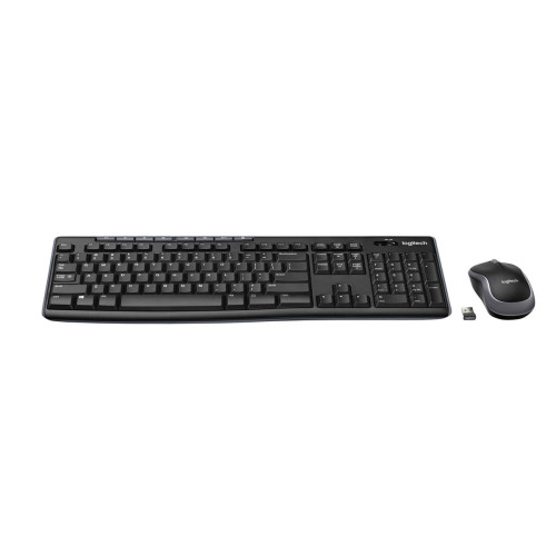 Logitech Wireless Combo MK270 klawiatura Dołączona myszka Uniwersalne USB AZERTY Francuski Czarny-13778170