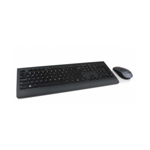 Lenovo 4X30H56829 klawiatura Dołączona myszka Uniwersalne RF Wireless QWERTY US English Czarny-13778482