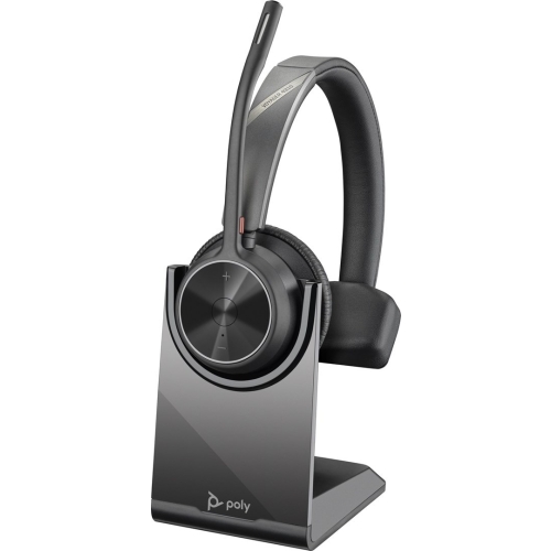 POLY Jednouszny zestaw słuchawkowy USB A Voyager 4310 + przejściówka BT700 USB-A + podstawka ładująca-13778885