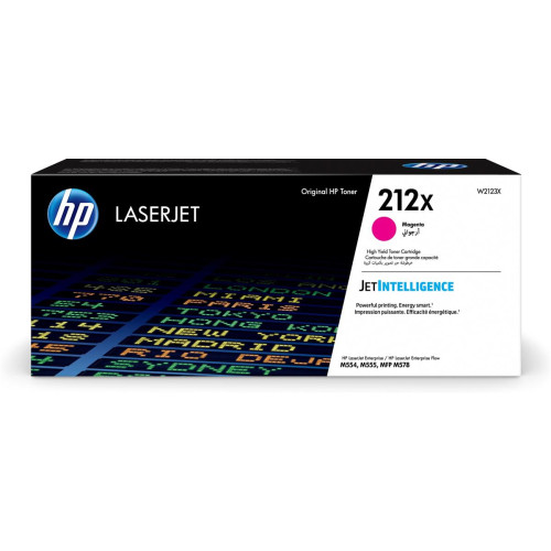 HP 212X Oryginalny wkład z purpurowym tonerem LaserJet o wysokiej wydajności-13021088