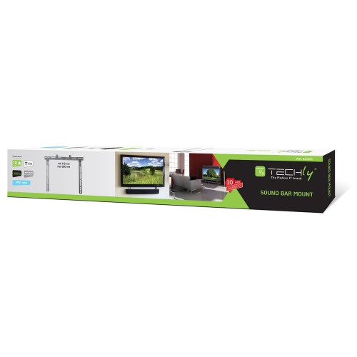 Techly ICA-PLB 102S uchwyt do telewizorów Czarny-13790527