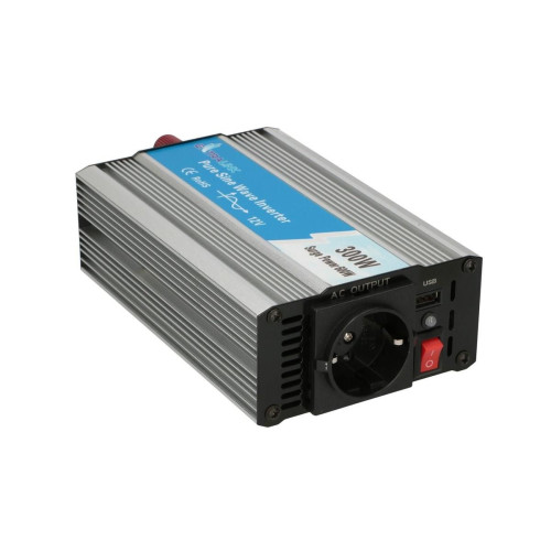 Extralink OPIP-300W | Przetwornica napięcia | samochodowa 12V, 300W czysty sinus-13024344