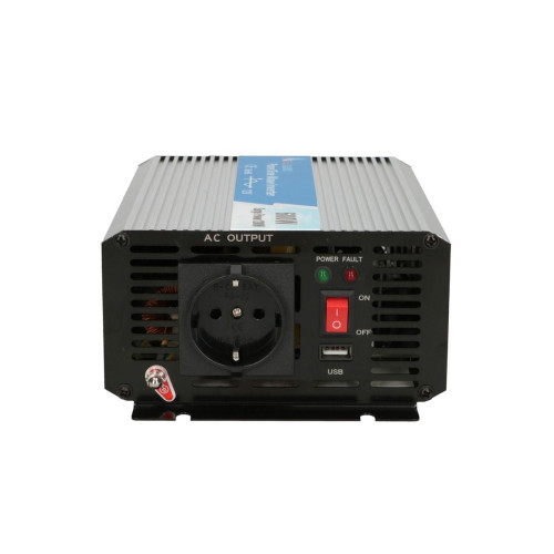 Extralink Przetwornica napięcia OPIP-600W samochodowa 12V, 600W czysty sinus-13794416