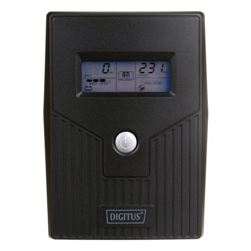 UPS Line-Ineractive LCD, 800VA/480W1x12V/9Ah, AVR, 2xSCHUKO, USB, RJ11-13024802