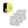 Corsair RS120 Obudowa komputera Wentylator 12 cm Biały 3 szt.-13806552