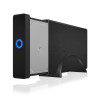 ICY BOX IB-377U3 Obudowa HDD Czarny 3.5
