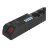 Listwa zasilająca HSK DATA ALP-ACAR504WF---0N (5 x UTE; 10 A; 1,5m; kolor czarny)-1381240