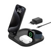 Belkin BoostCharge Słuchawki, Smartfon, Smartwatch Czarny USB Bezprzewodowe ładowanie Szybkie ładowanie Wewnętrzna-13821