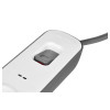 Listwa zasilająca Belkin Power Surge 4-PORT + 2xUSB-A 2.4A 525J 2m Grey/White-13822516