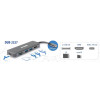 D-Link DUB-2327 stacja dokująca Przewodowa USB Type-C Szary-13839519