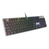 GENESIS Thor 420 RGB klawiatura Gaming USB AZERTY US English Srebrny-13839977