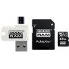 Karta pamięci z adapterem i czytnikiem kart GoodRam All in one M1A4-0640R12 (64GB; Class 10; Adapter, Czytnik kart Micro