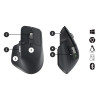 Logitech MX Keys combo for Business Gen 2 klawiatura Dołączona myszka Biuro RF Wireless + Bluetooth QWERTY Amerykański międzynarodowy Grafitowy-13840959