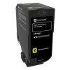 Lexmark 74C20Y0 kaseta z tonerem 1 szt. Oryginalny Żółty-13853205