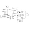 Techly ICA-LCD 110BK uchwyt do telewizorów 81,3 cm (32